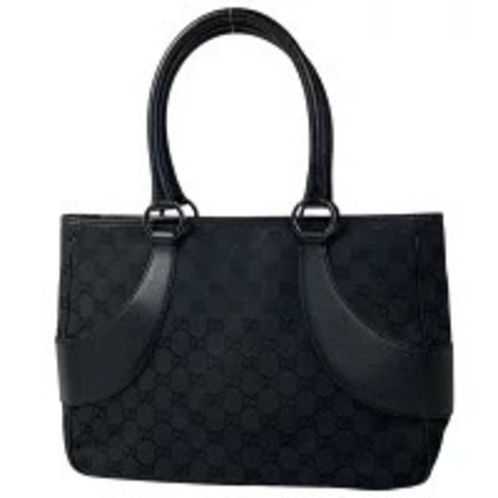 Gucci GG tote bag handbag canvas black